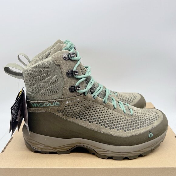 Vasque Torre at GTX Womens US 8.5 Hiking Shoes Sage Vert Waterproof Lace Up - Picture 6 of 14